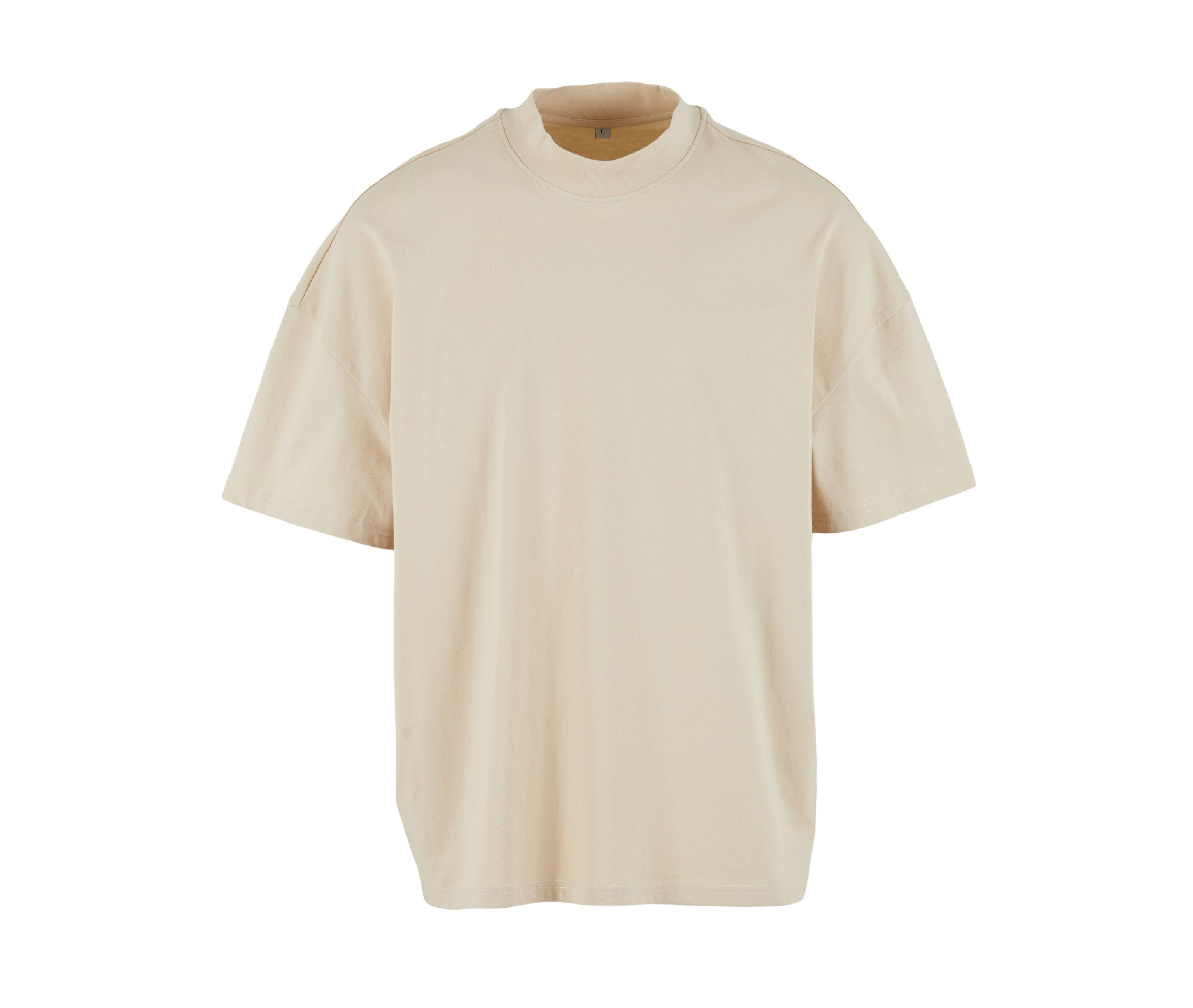 OVERSIZED MOCK NECK TEE